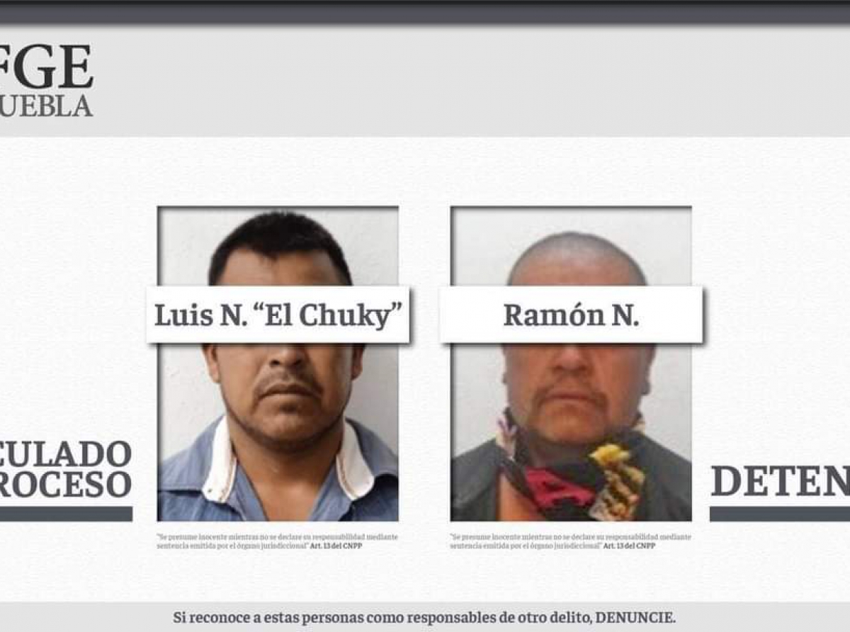 Detienen al Chuky, presunto delincuente de la zona de Atlixco e Izúcar de Matamoros 